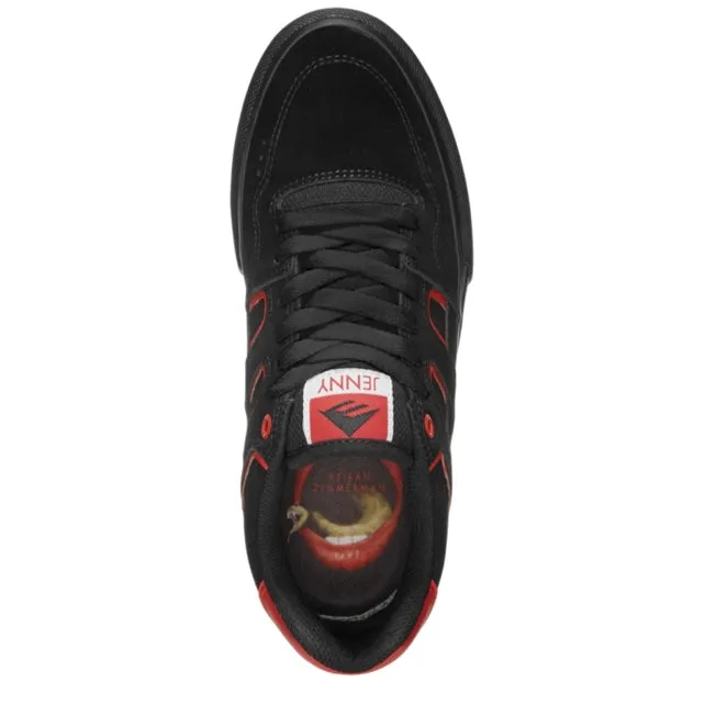 EMERICA X JENNY TILT G6 VULC KEIRAN ZIMMERMAN BLACK/RED