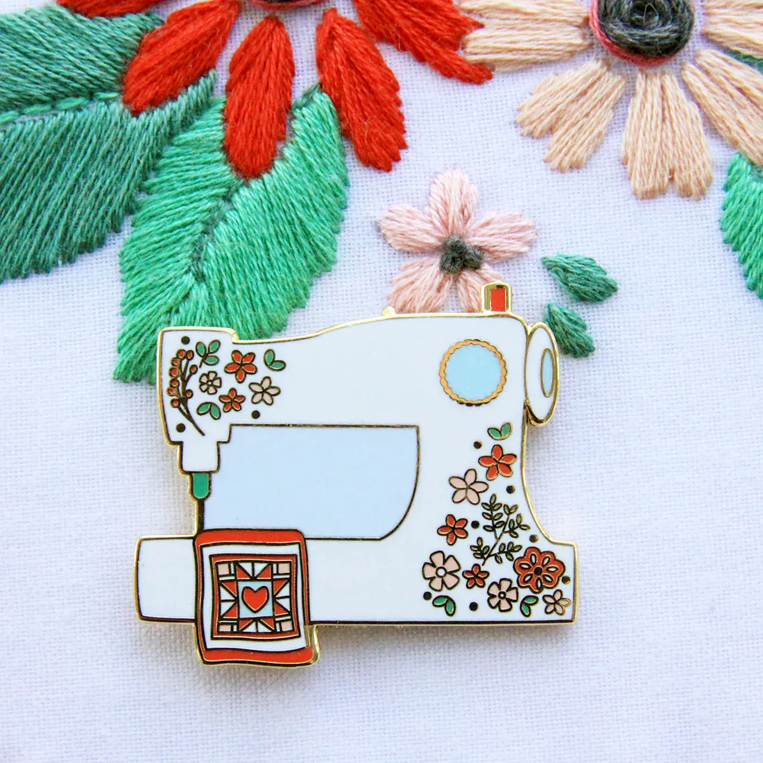 Enamel Needle Minders