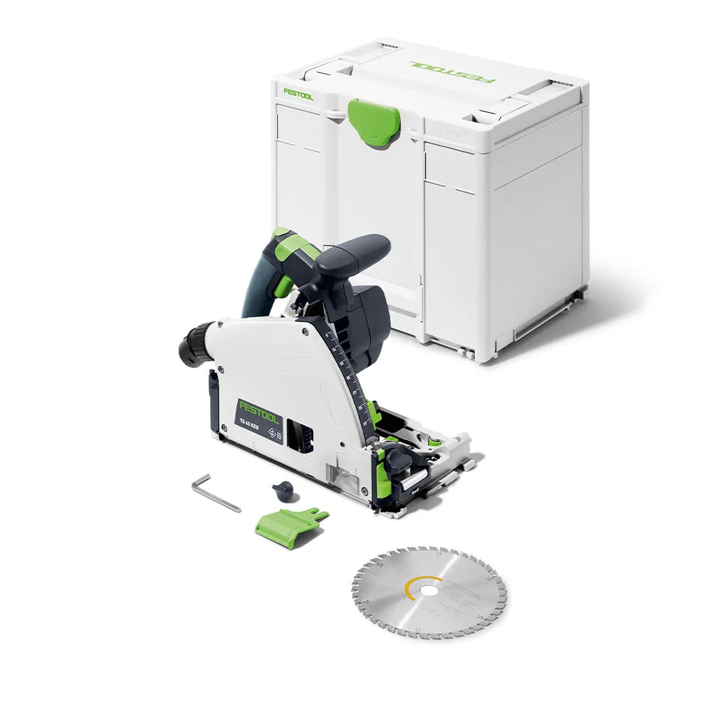 Festool Plunge Cut Track Saw TS 60 KEB-F-Plus-FS (With 55" Guide Rail)