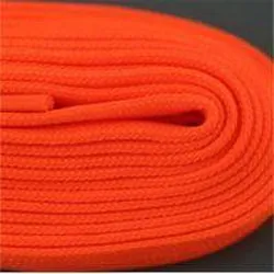 Figure Skate Laces - Neon Orange (2 Pair Pack) Shoelaces