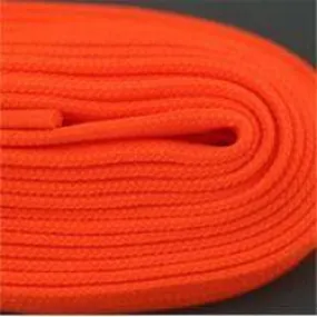 Figure Skate Laces - Neon Orange (2 Pair Pack) Shoelaces