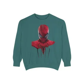 Garment-Dyed Spider-Man Sweatshirt for Fans – Cozy & Stylish Yellow Apparel