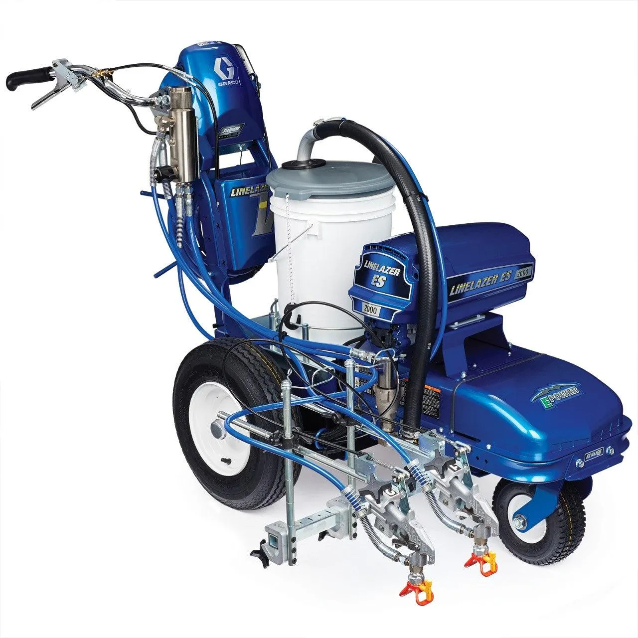 Graco LineLazer V ES 2000 Standard Series Battery-Powered Airless Line Striper, 2 Manual Guns