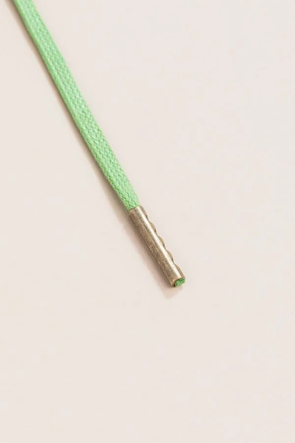 Grass Green | Round Waxed Shoelaces