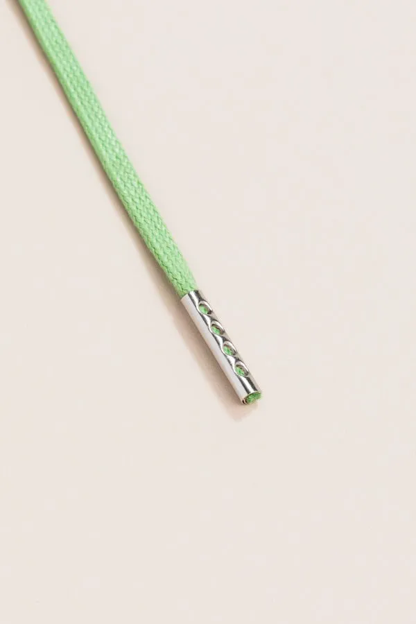 Grass Green | Round Waxed Shoelaces