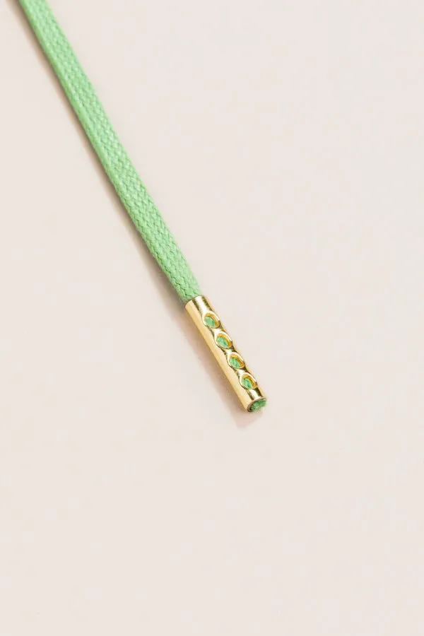 Grass Green | Round Waxed Shoelaces