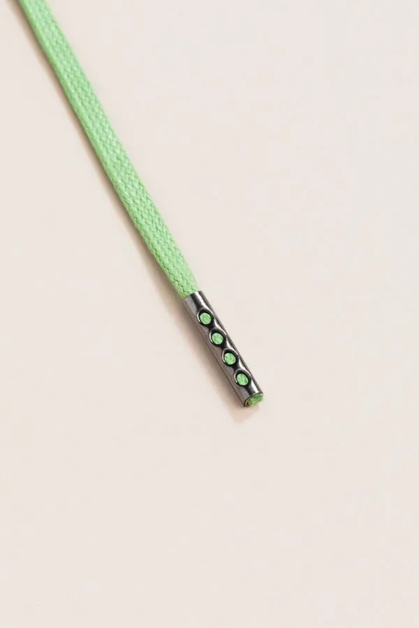 Grass Green | Round Waxed Shoelaces