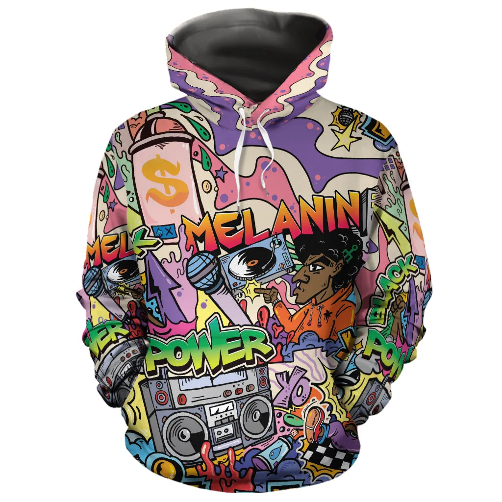 Hip Hop Graffiti Art All-over Hoodie