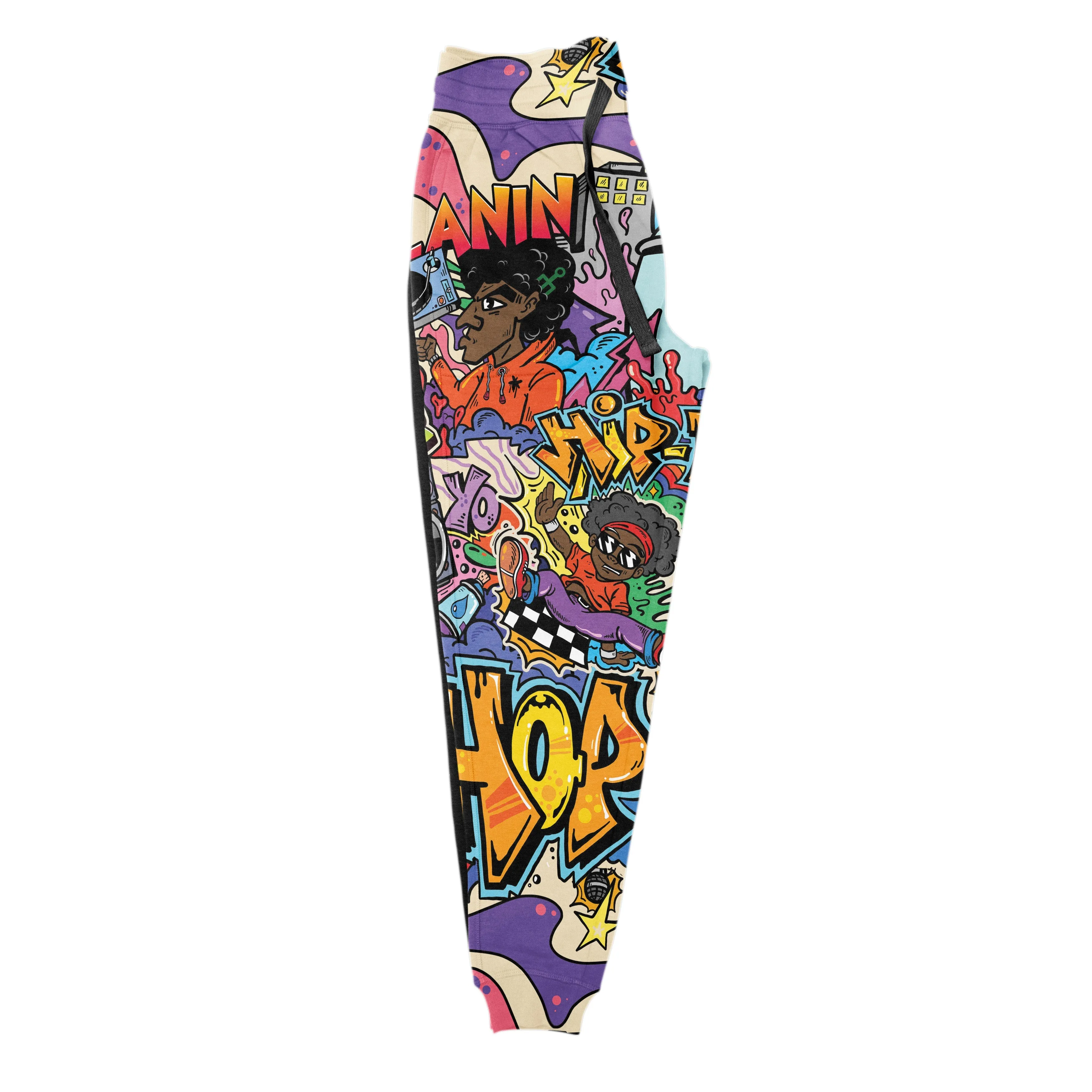 Hip Hop Graffiti Art Joggers