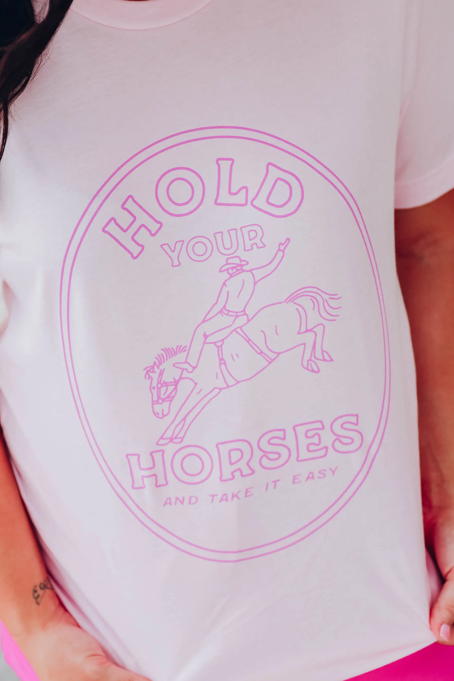 Hold Your Horses Graphic Tee