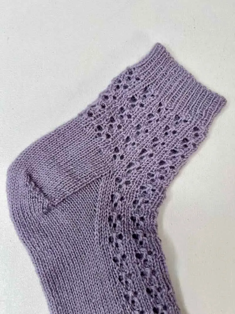 Isadora socks from  Önling, knitting kit in Önling No 18