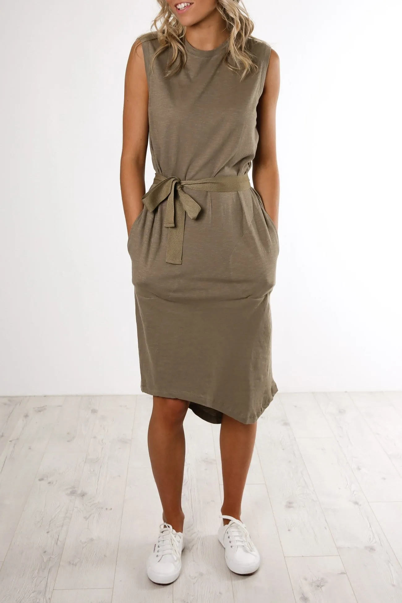 Jimbaran Bay Dress Khaki