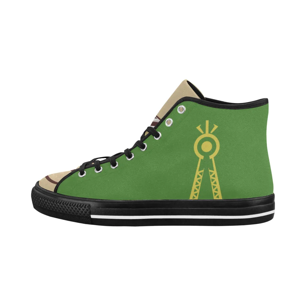 Julia MOTHER NATURE Equil High Tops - Mens (Green/Blue)