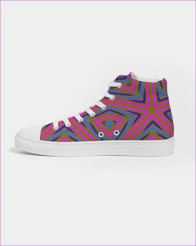 Kamakazi Womens Hightop Canvas Shoe