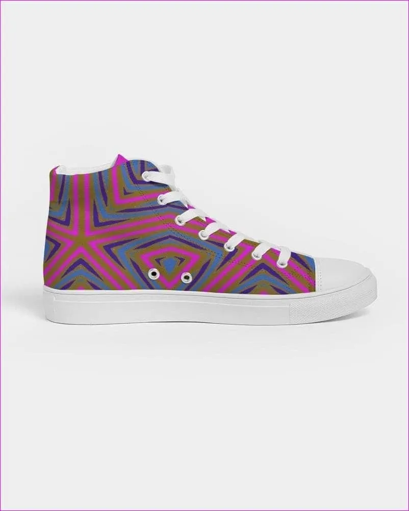 Kamakazi Womens Hightop Canvas Shoe