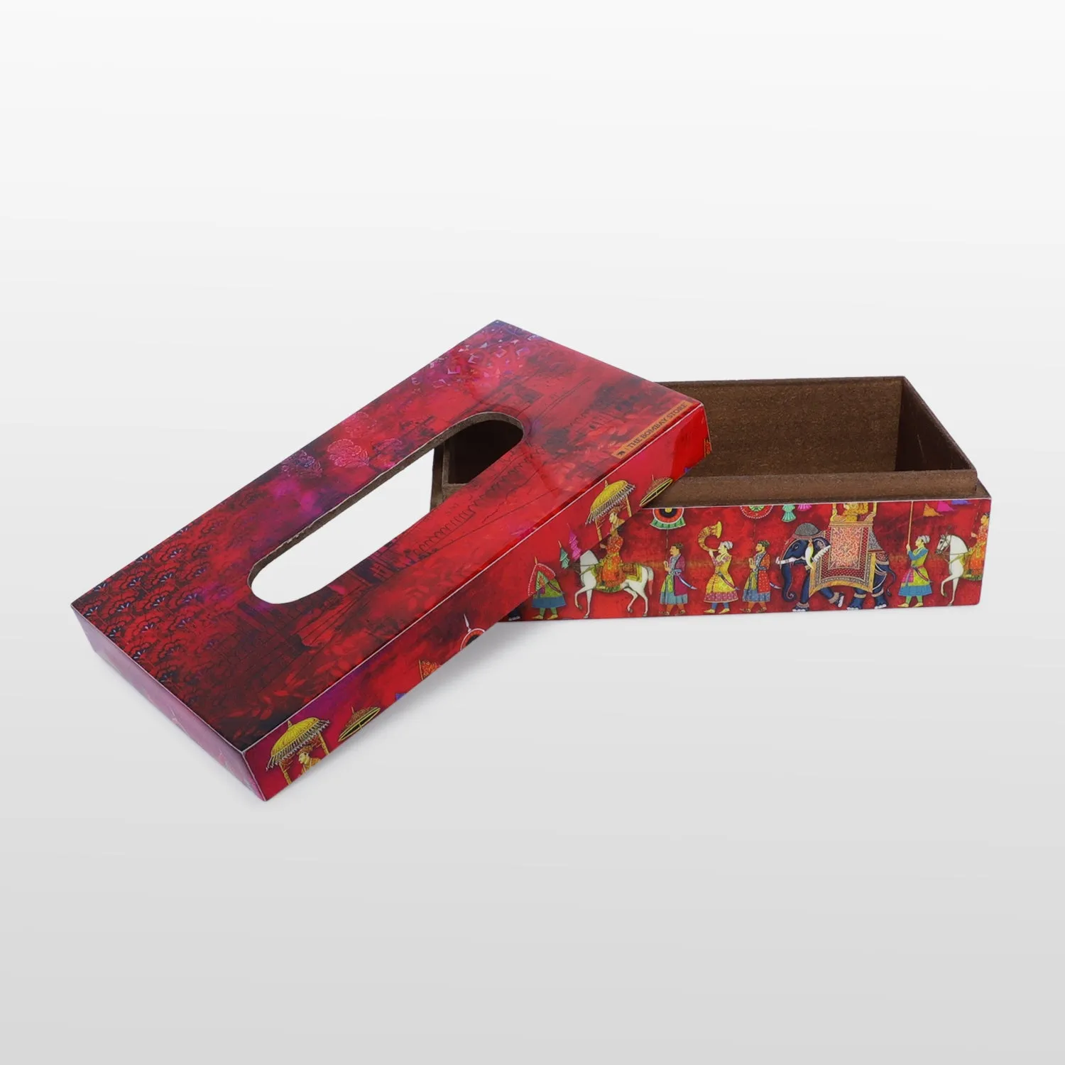 King Procession Tissue Box Holder