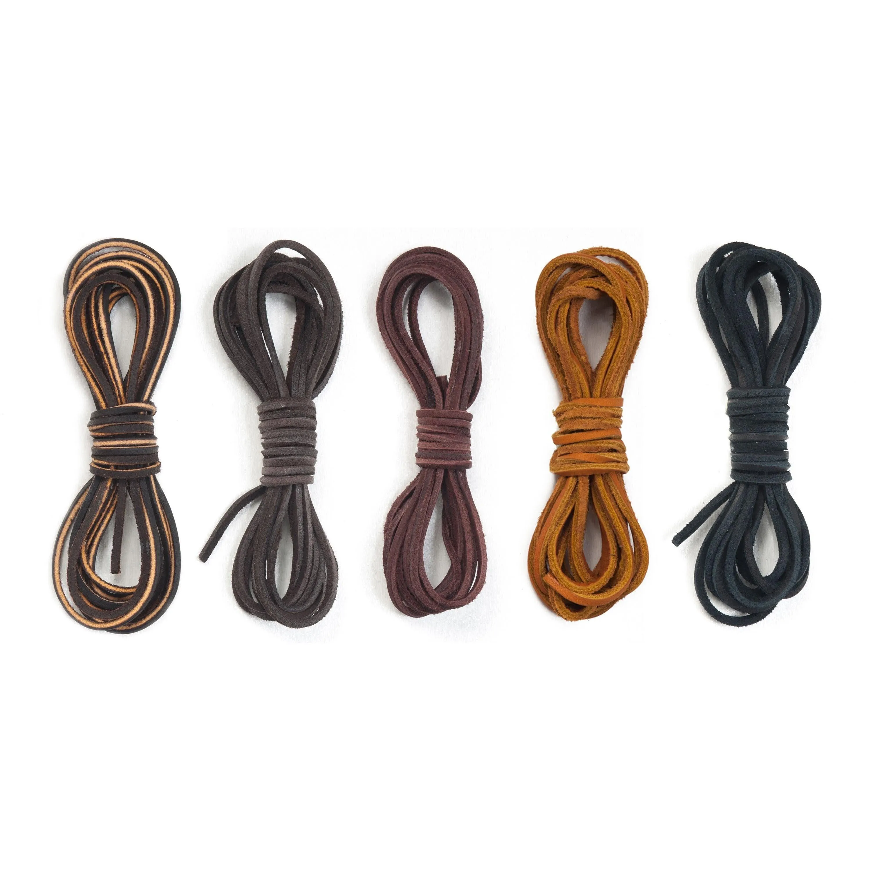 Leather Boot Shoe Laces Shoelaces - 72 inches MADE IN USA