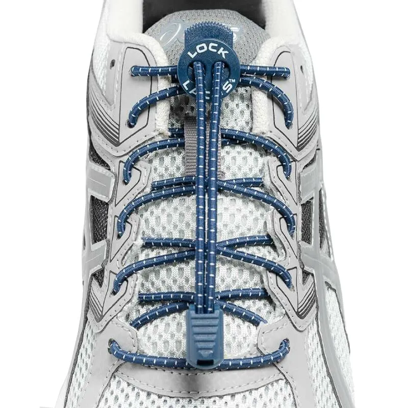 Lock Laces No Tie Shoelaces Dark Navy | Buy Lock Laces No Tie Shoelaces Dark Navy here | Outnorth