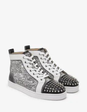 Lou Spikes Orlato Flat Caligraf High Top Trainers