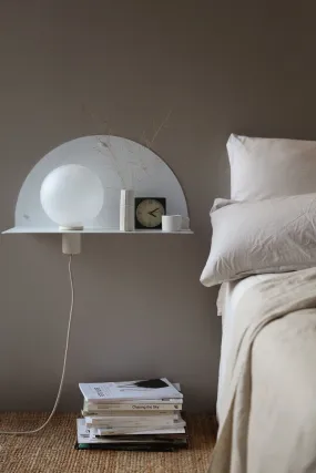 LUNE BEDSIDE WALL SHELF