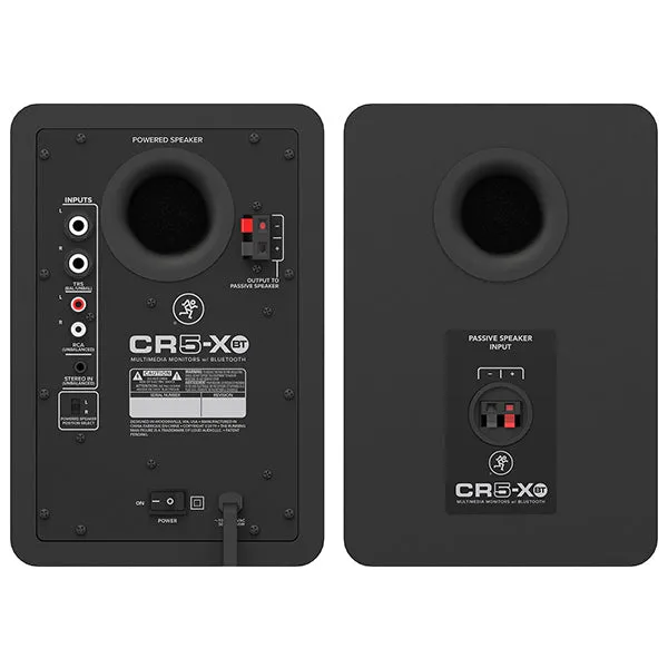 Mackie CR5-XBT 5" Multimedia Powered Monitors Pair