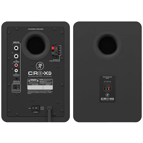 Mackie CR8-XBT 8" Multimedia Powered Monitors Pair