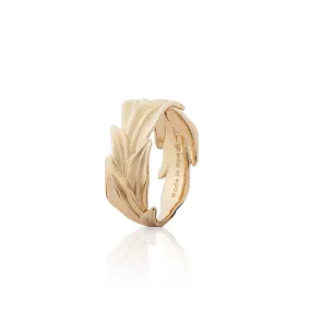 Maile Ring in Gold - 10mm