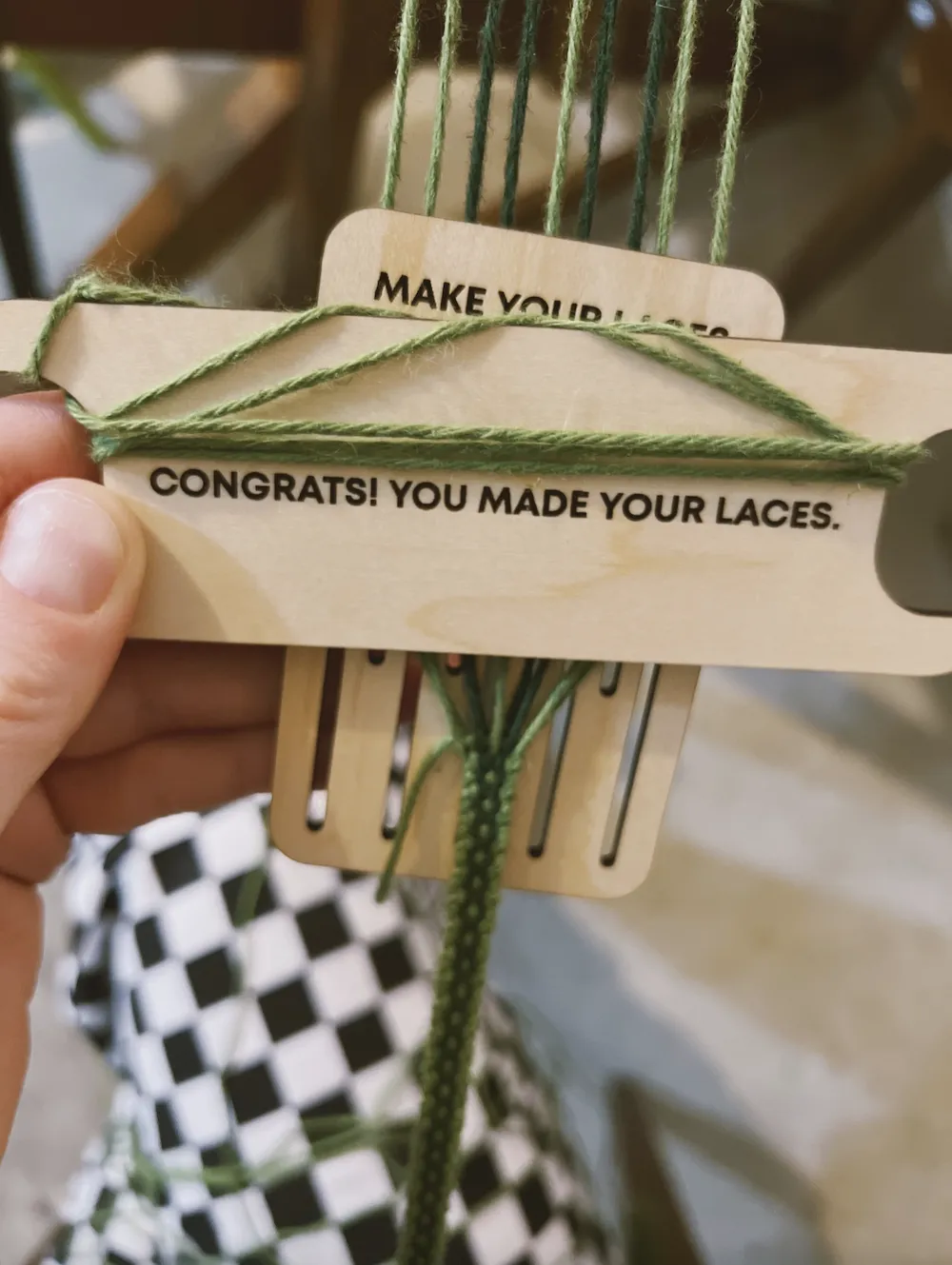 Make Your Laces : Ladder Shoelaces Kit