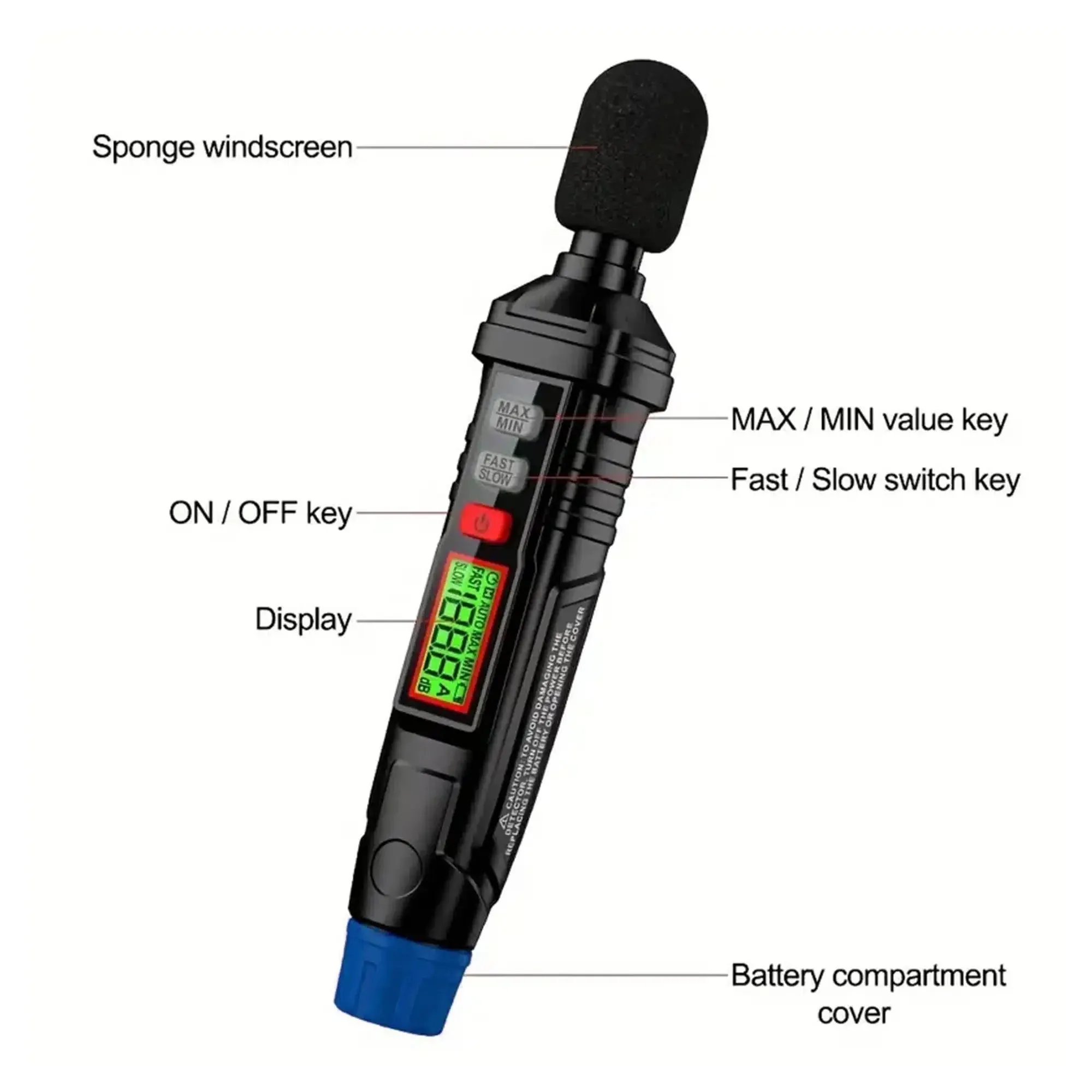 Metravi PSL-3005 30~130dB Pocket Sound Level Meter