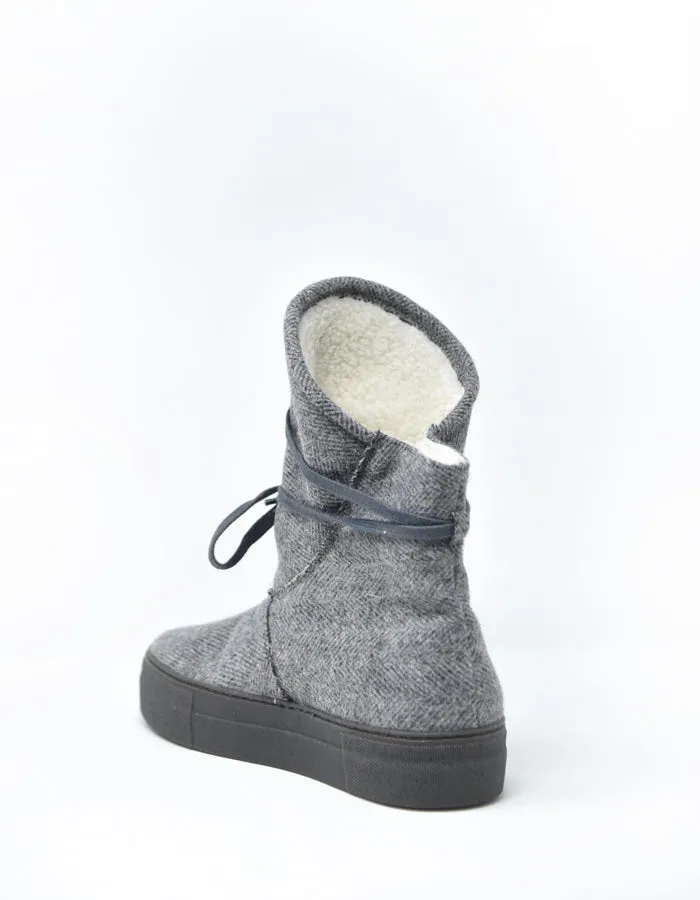 Michone Burel Fur Grey Boots