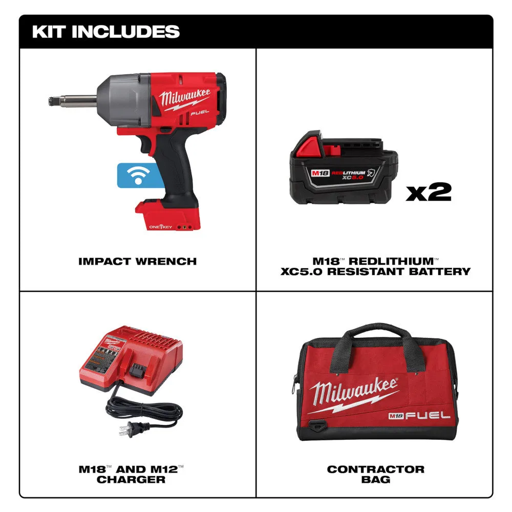 Milwaukee 2769-22R M18 FUEL 18V 1/2" ONE-KEY Controlled Torque Impact Wrench Kit