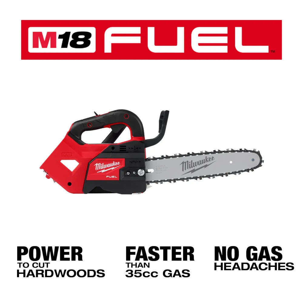 Milwaukee 2826-20C M18 FUEL 18V 12" Cordless Top Handle Chainsaw - Bare Tool