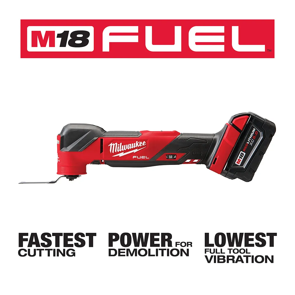 Milwaukee 2836-21 M18 FUEL 18V Cordless Li-Ion Oscillating Multi Tool Kit