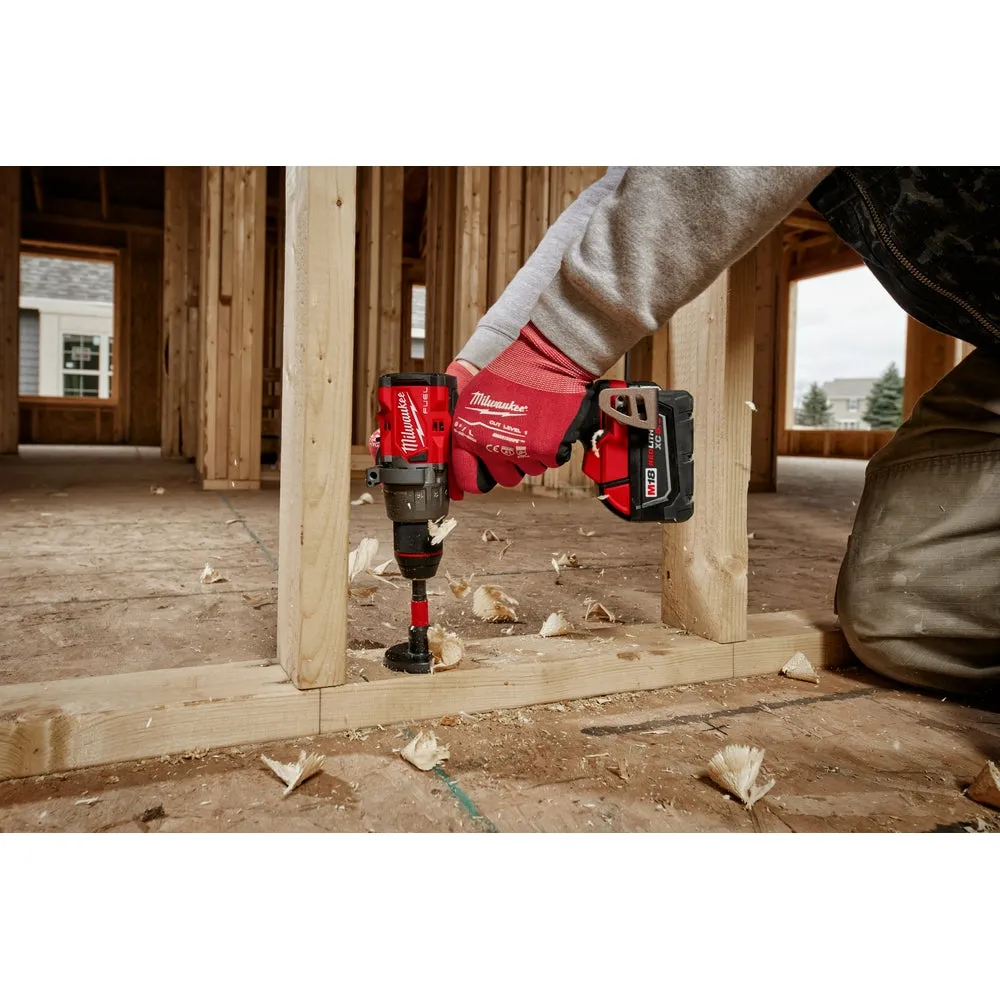 Milwaukee 2904-22 M18 FUEL 18V 1/2" Cordless Li-Ion Hammer Drill/Driver Kit