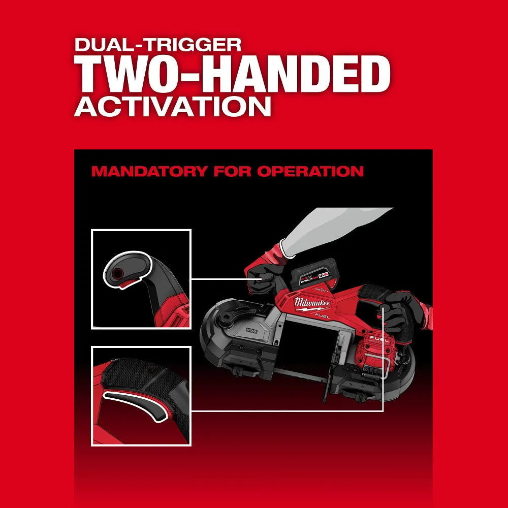 Milwaukee 2929S-20 M18 FUEL 18V Deep Cut Dual Trigger Band Saw - Bare Tool