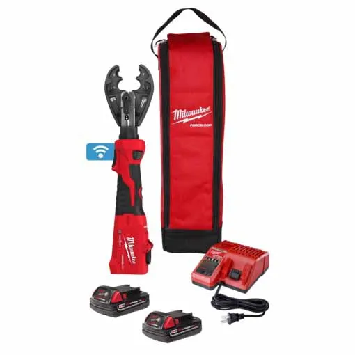 Milwaukee 2978-22BG M18™ FORCE LOGIC™ 6T Linear Utility Crimper Kit w/ BG-D3 Jaw