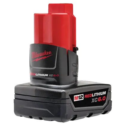 Milwaukee 48-11-2462 M12™ REDLITHIUM™ XC6.0 Battery - 2 Pack