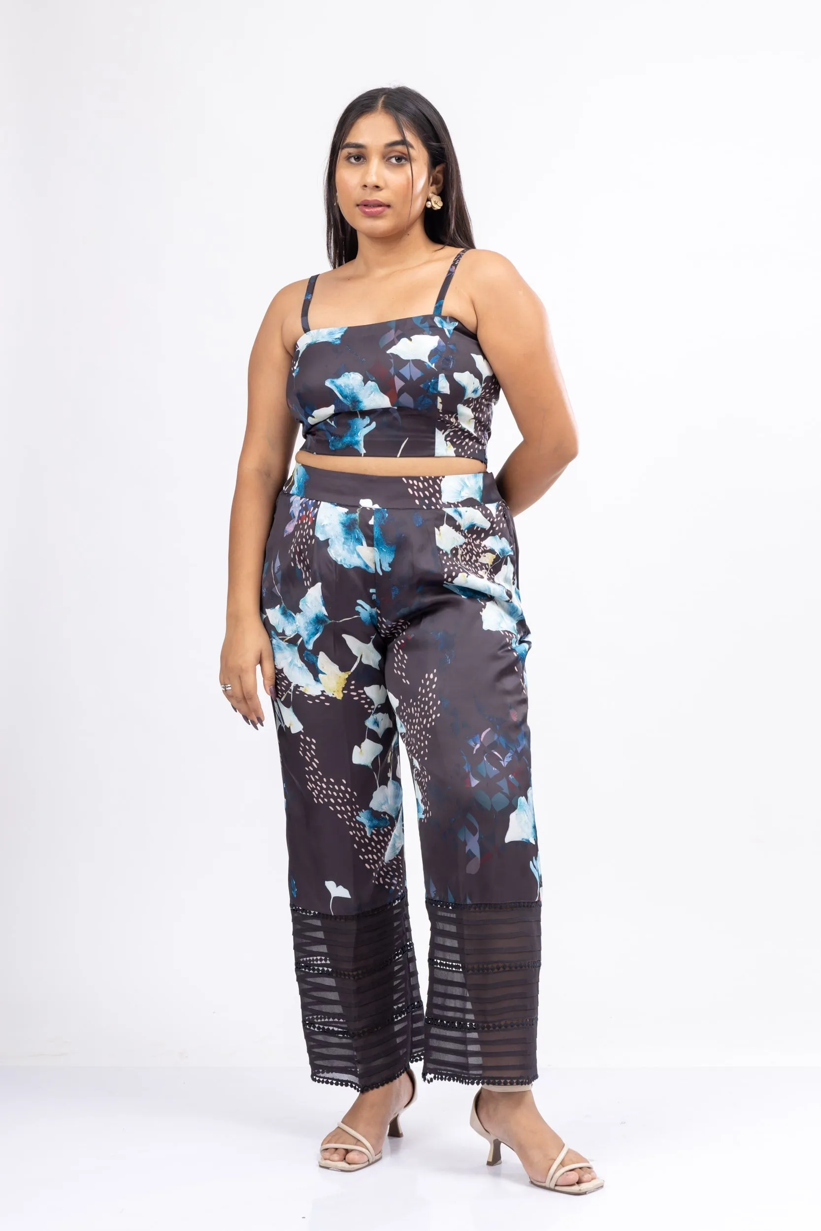 Mystic Dusk Black 3 Piece Co-ord Set