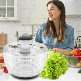 One-Handed Large Lettuce Salad Spinner