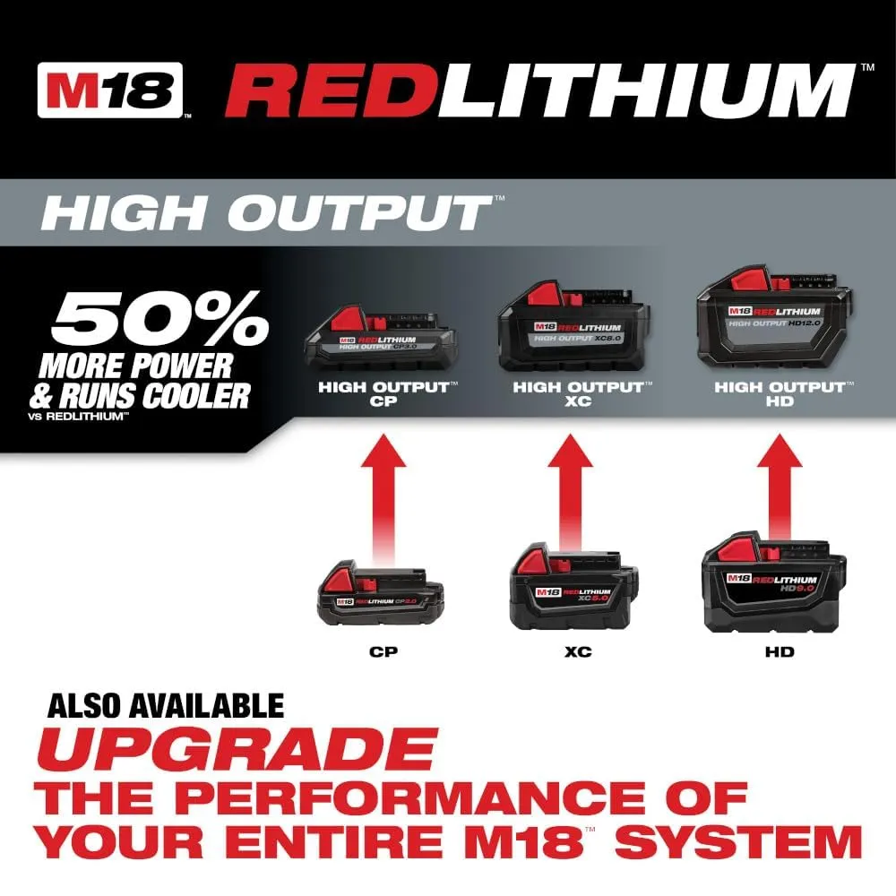 Open Box -  Milwaukee 48-11-1820 M18 18-Volt Lithium-Ion 2.0 Ah Compact Battery