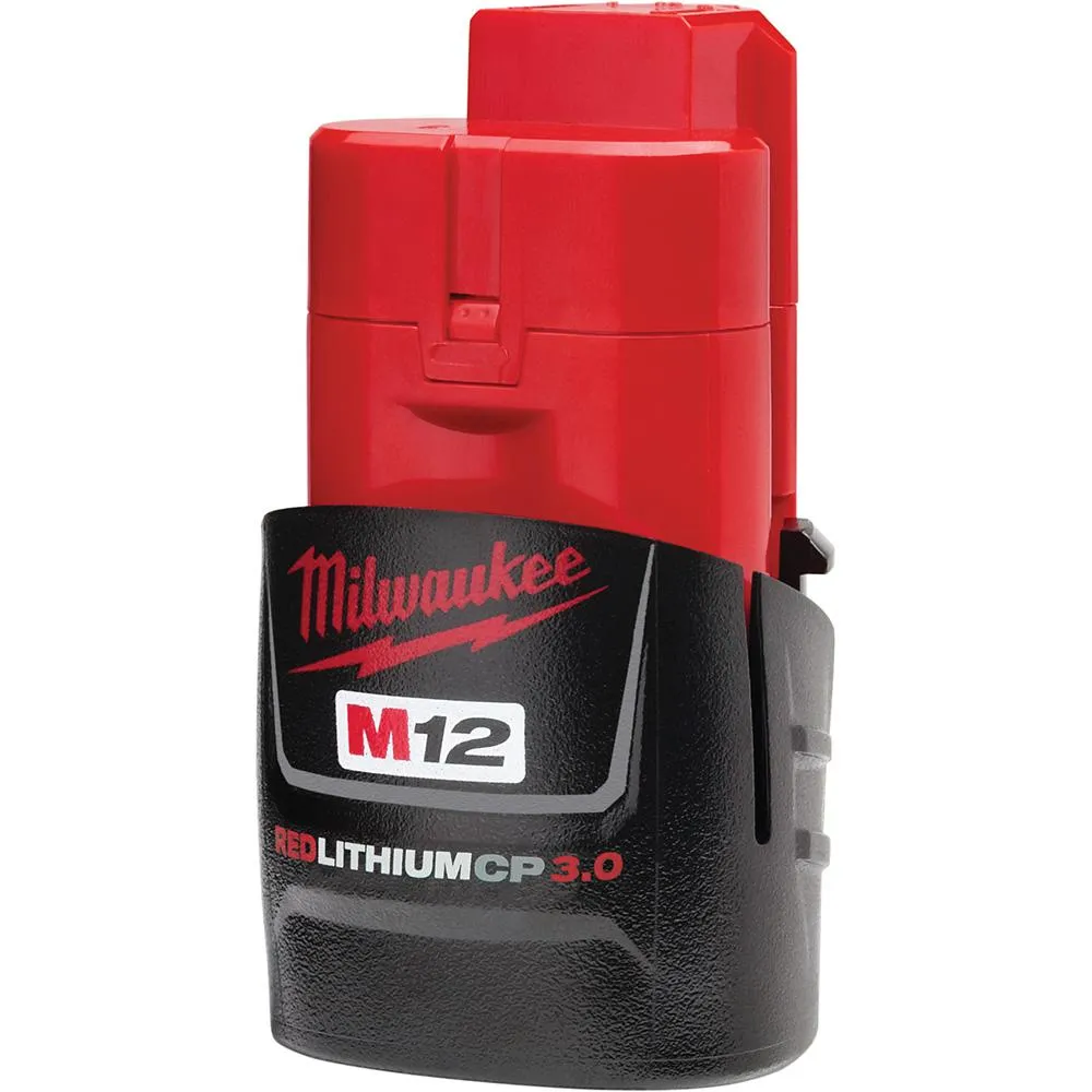 Open Box -  Milwaukee 48-11-2430 M12 12-Volt Lithium-Ion Compact Battery Pack 3.0Ah