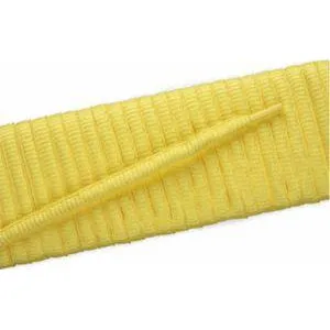 Oval Athletic Laces - Yellow (2 Pair Pack) Shoelaces