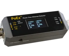 Power Over Ethernet Detector