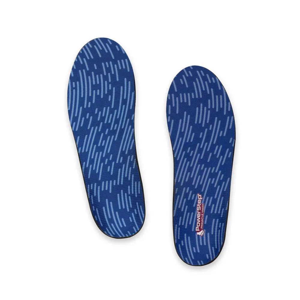 PowerStep Pinnacle Maxx Insoles | Corrective Orthotic Insoles for Overpronation, Max Stability