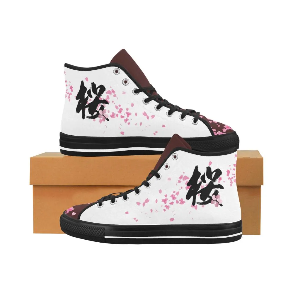 Sakura Kanji Equil High Tops V2 - Womens