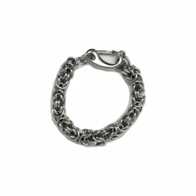 Sarah Troy Chunky Chrome 8" Bracelet