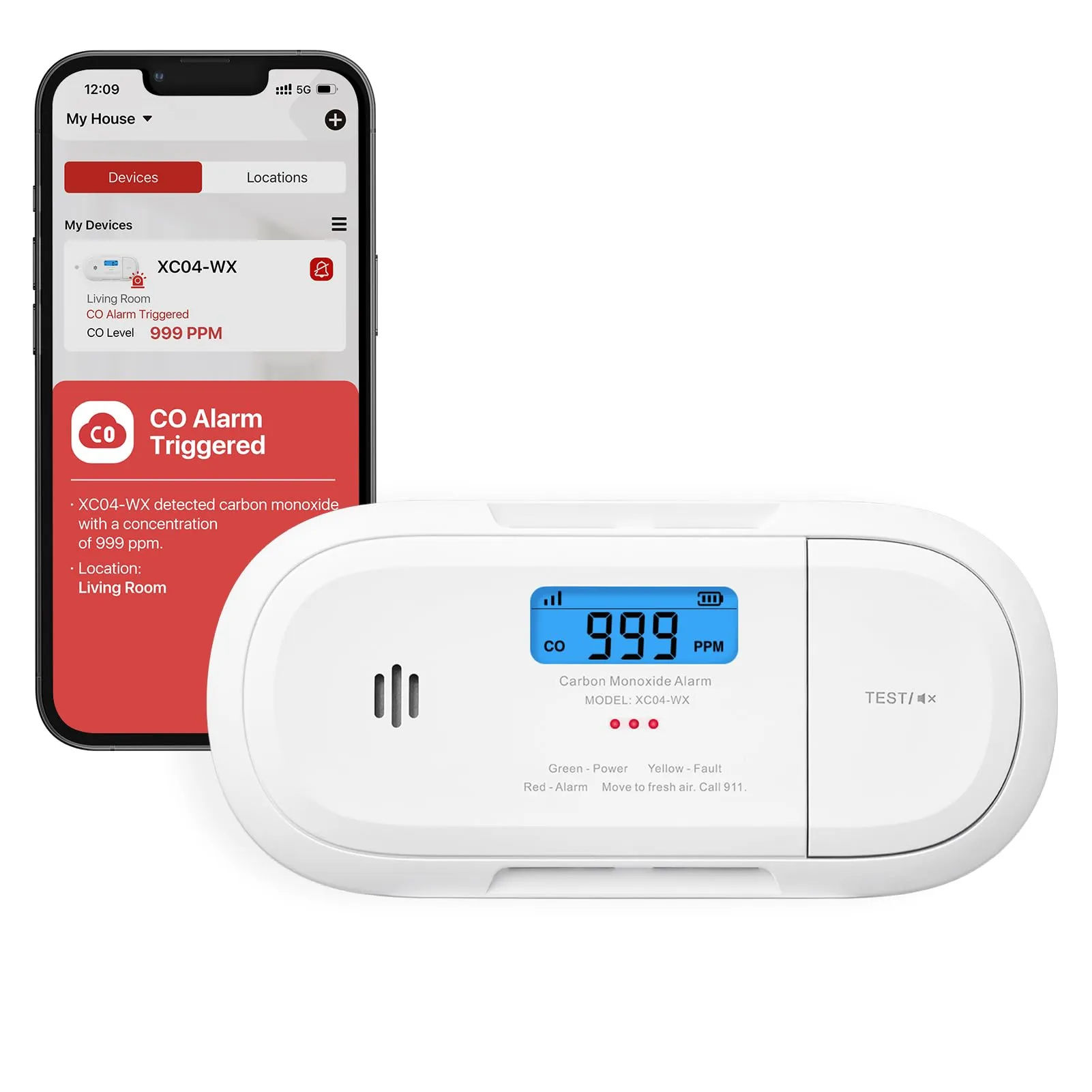 Smart Carbon Monoxide Detector