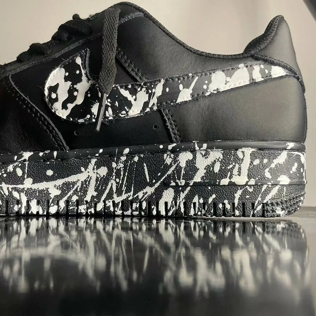 SPLATTER AF1 (BLACK/WHITE)