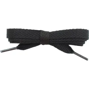 Spool - 3/8" Cotton Flat - Black (144 yards) Shoelaces