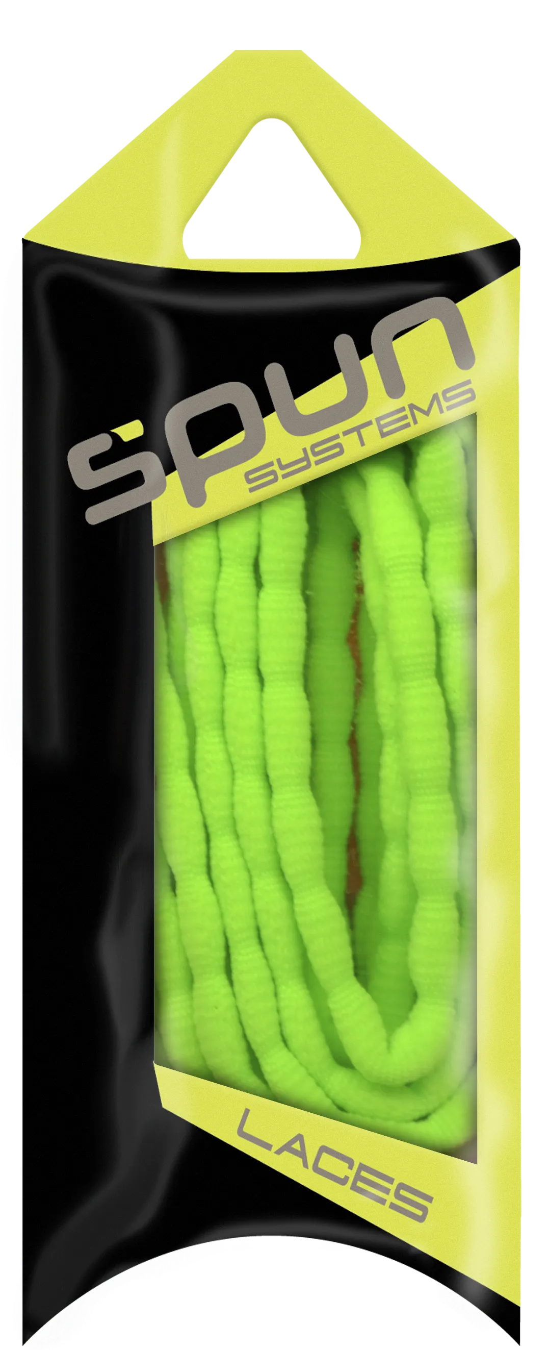 Spun™ Bubble ShoeLaces - Neon Green